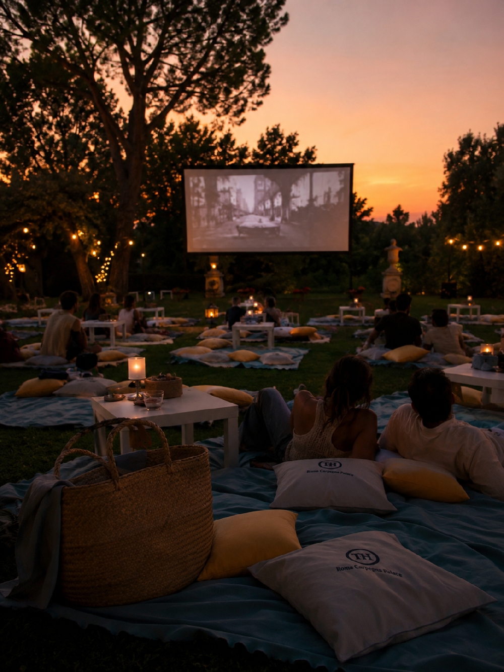 Apericinema sotto le stelle